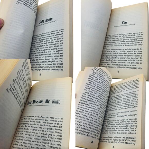 Mission: Impossible a Novel by Peter Barsocchini 1996 Pocket Books - Picture 7 of 8